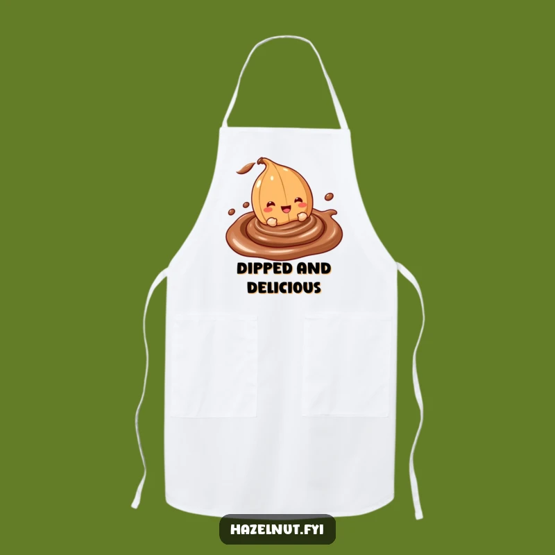 Funny Hazelnut Apron: Chocolate Dunk Master - Kitchen Fun Funny Gift for Bakers