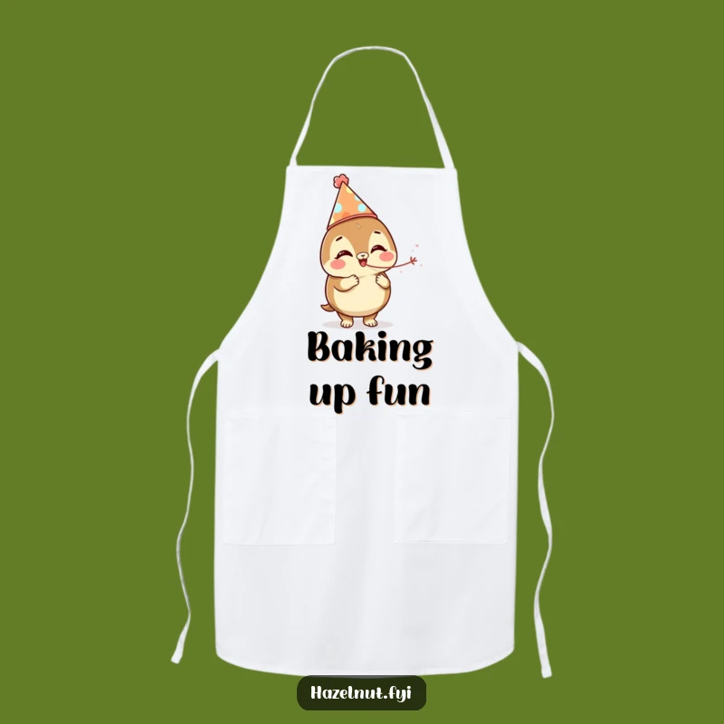 Funny Party Hazelnut Apron: Cook and Celebrate with Nutty Giggles