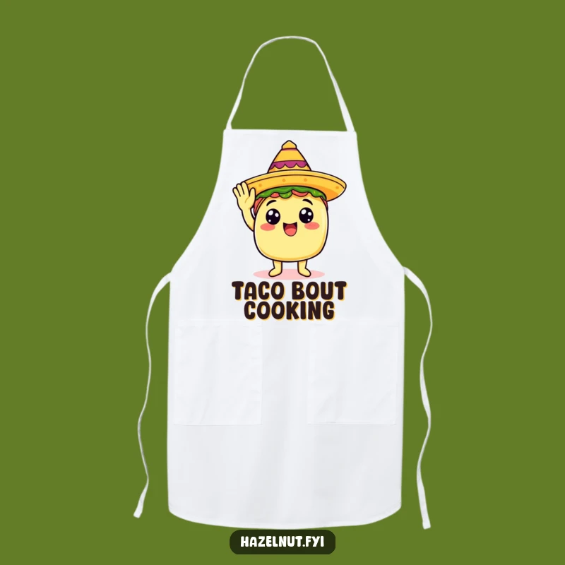 Funny Taco Apron: Festive Food For Kitchen And Hilarious Gift