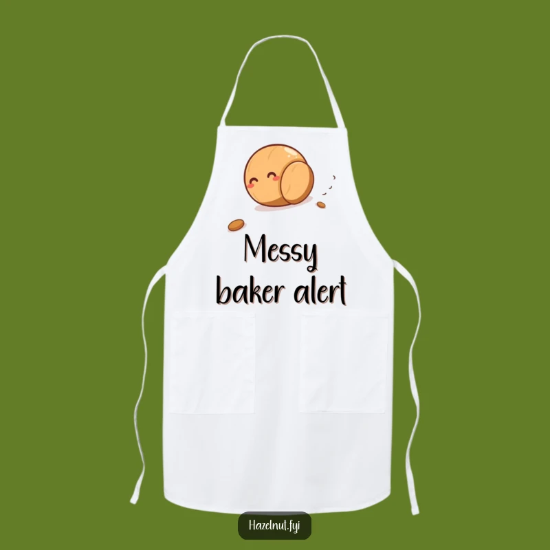 Funny Rolling Hazelnut Kitchen Apron - Chef's Hilarious Companion Gift