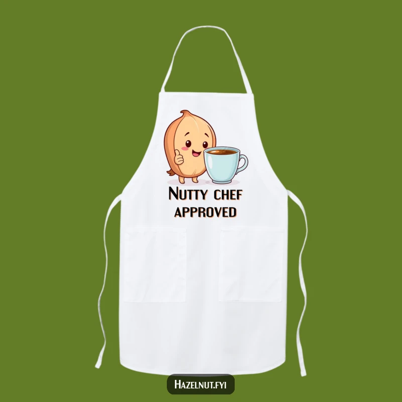 Funny Hazelnut Apron: Chef Nut's Approval Apron, Hilarious Kitchen Gift