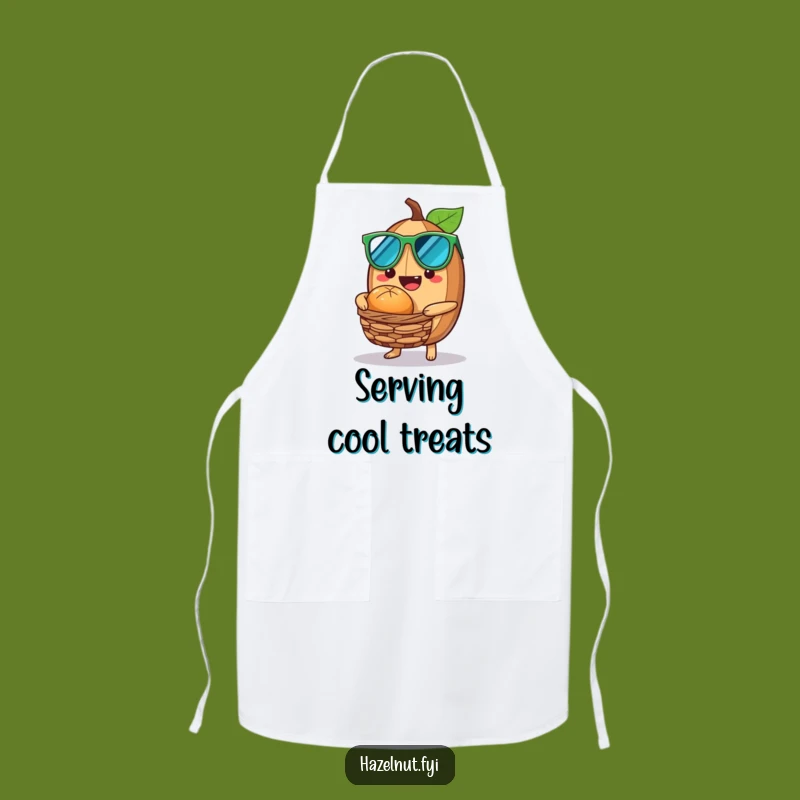 Funny Cool Hazelnut Apron - Serve with Style, Hilarious Funny Gift