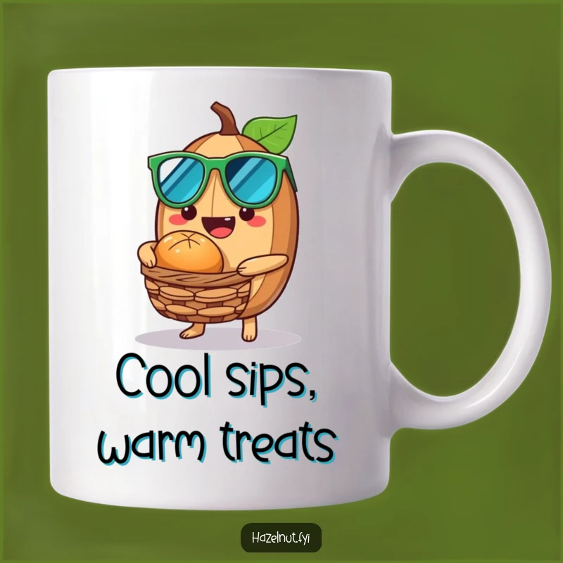 Funny Cool Hazelnut Mug - Nutty Treat Vendor, Perfect Funny Gift