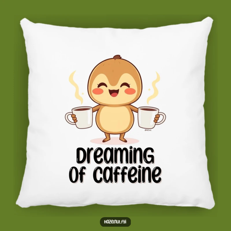 Funny Hazelnut Coffee Juggler Pillow: Add Comfort and Laughter to Your Home