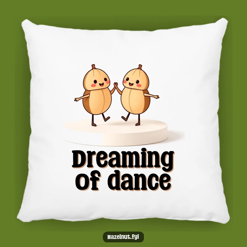 Funny Dancing Hazelnuts Pillow: Adorable and Hilarious Comfort for Your Cozy Space