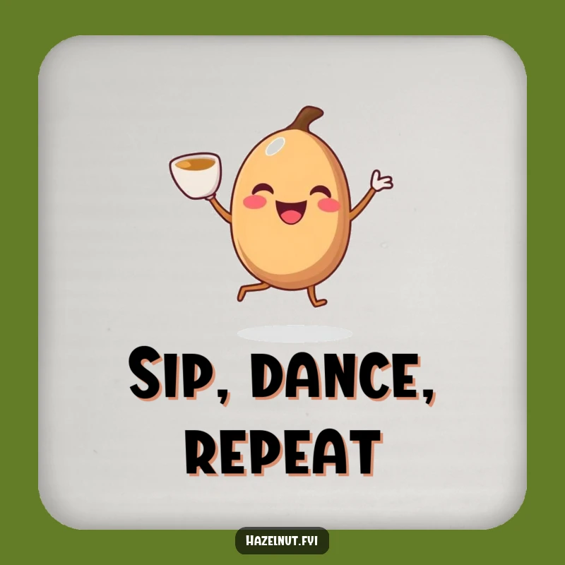 Funny Jiggling Hazelnut Coasters: Hilarious Protection for Tables, Coffee Style