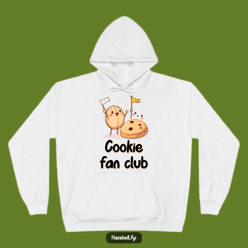 Funny Hazelnut Cookie Celebration Hoodie - Cozy & Comedic Snack Fan Gear