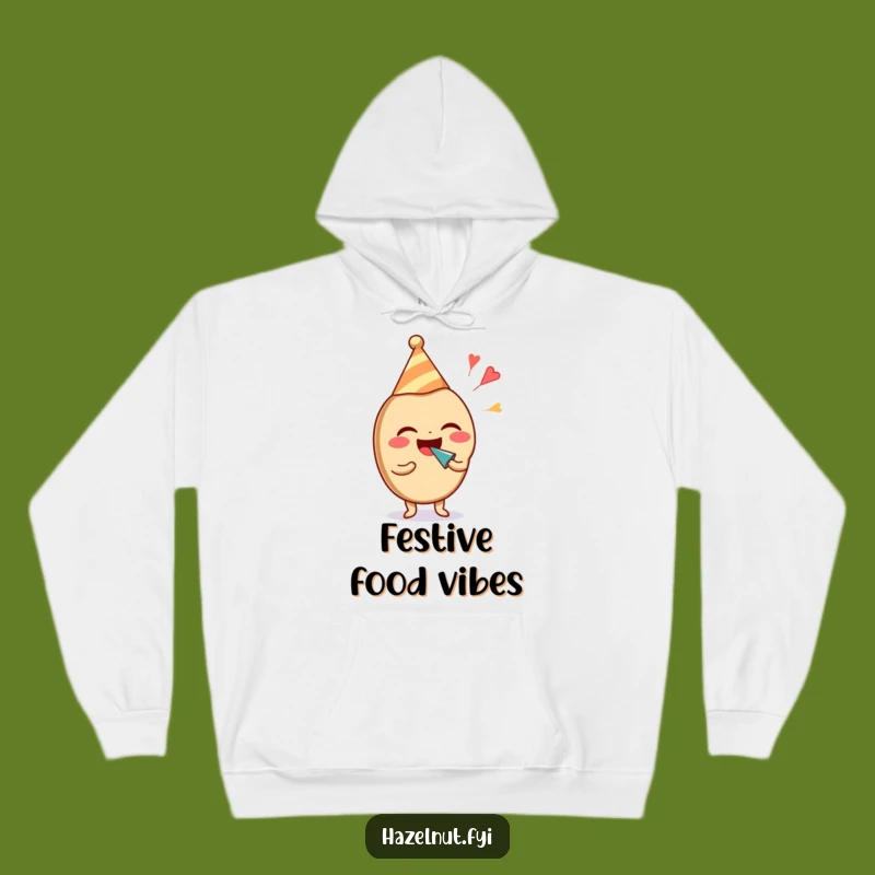 Cozy Funny Hazelnut Party Hoodie: Warm Celebrations - Fantastic Funny Gift