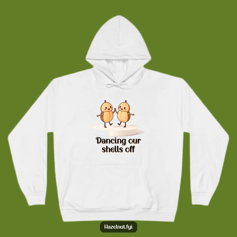 Funny Dancing Hazelnuts Hoodie: Cozy and Hilarious Wear for Fun-Loving Souls