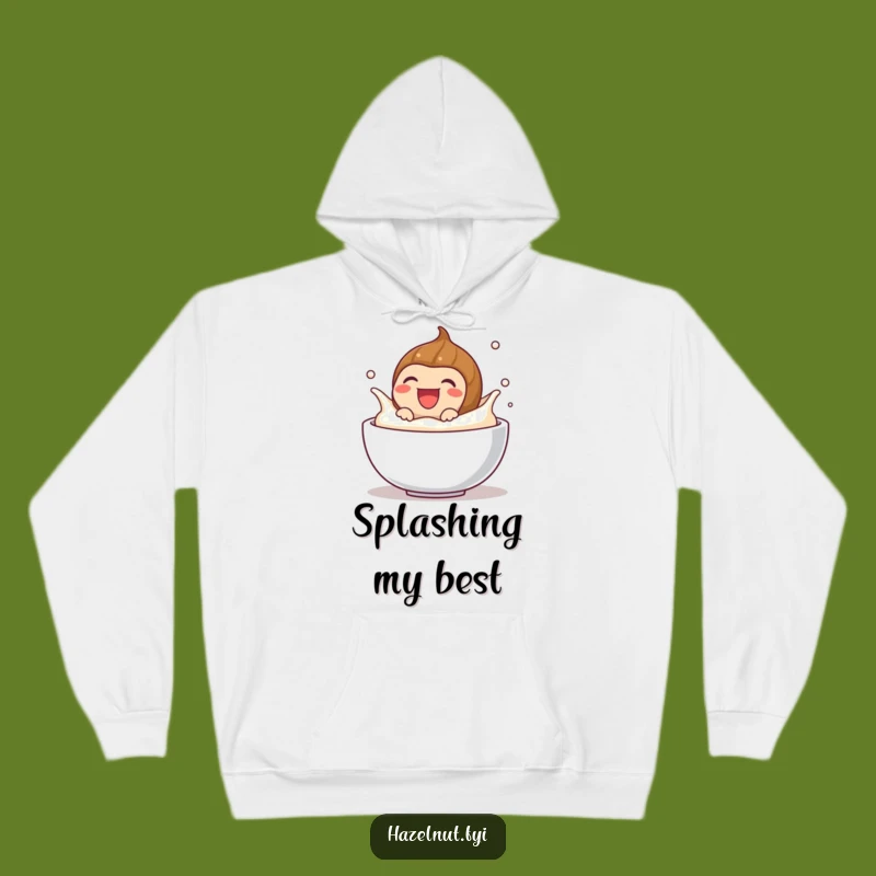 Funny Laughing Hazelnut Hoodie: Cozy and Hilarious Wear for Joyful Souls