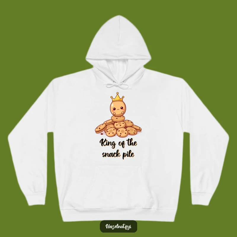 Funny Royal Hazelnut Hoodie - Cozy Funny Gift for Cookie Loving Royalty