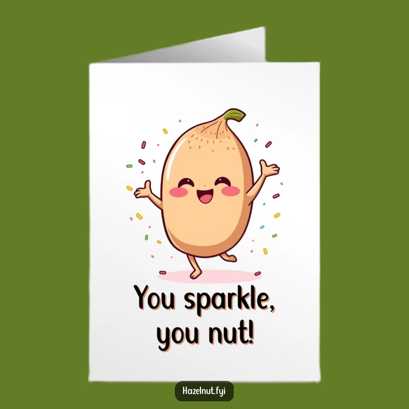 Free Printable Congrats Card: Hazelnut's Sprinkle Dance of Victory - Celebrate Big!