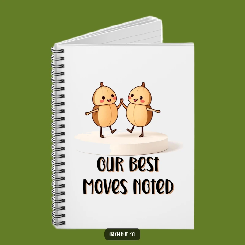 Funny Dancing Hazelnuts Notebook: Hilarious Journal for Your Groovy Ideas and Fun Notes