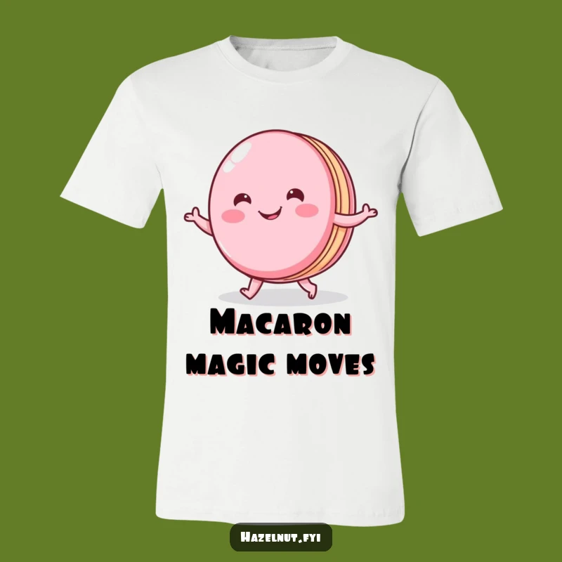Funny Macaron Shuffle T-Shirt: Cheerful French Cookie Tee, An Ideal Funny Gift