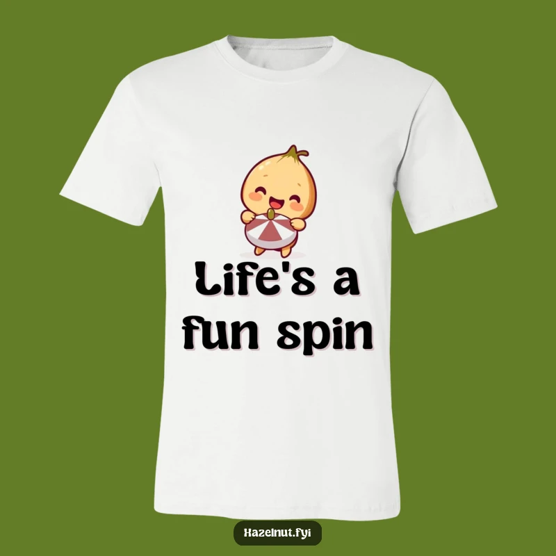 Funny Spinning Hazelnut T-Shirt - Playful Toy Fun, Great Funny Gift