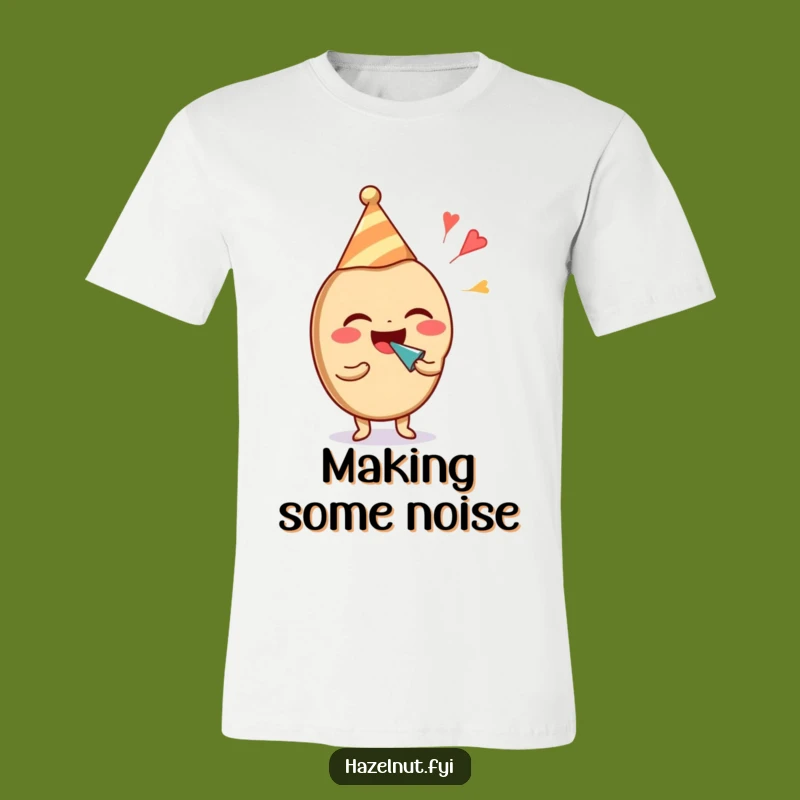 Funny Hazelnut Party Tee: Laughing Birthday Bash - Hilarious Funny Gift Shirt